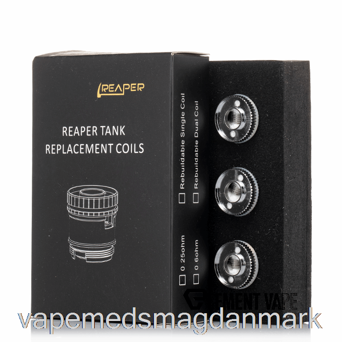 Engangs Vape Danmark Ijoy Reaper Udskiftningsspoler 0,25ohm Reaper Coils
